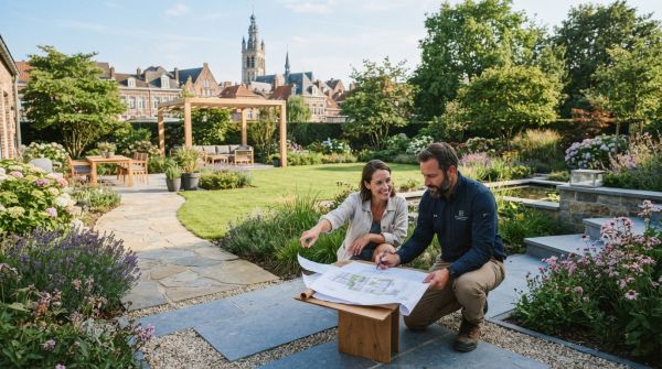 Optimiser l'aménagement extérieur avec un paysagiste à Douai